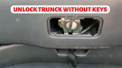 how to open honda city trunk without key|How To Open 2006 Honda Civic Trunk Without Key .